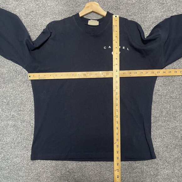 West Trend Carmel Long Sleeve Navy Crewneck Sweatshirt S - Picture 11 of 11